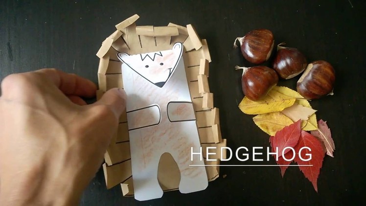 Hedgehog - paper model
