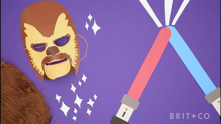How to DIY a Chewbacca Mask