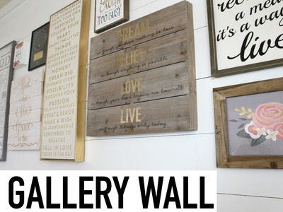 How To Hang A Gallery Wall | Tips & Tricks | My Office