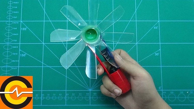 How To Make A Portable Mini Electric Fan | Easy And Simple Steps |