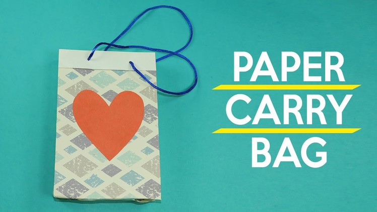 Learn How to Make a Gift Bag with Paper Quickly - DIY Crafts