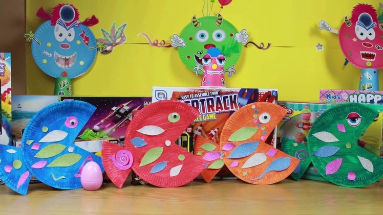 Making Fun Colourful Fish Out Of Paper Plates