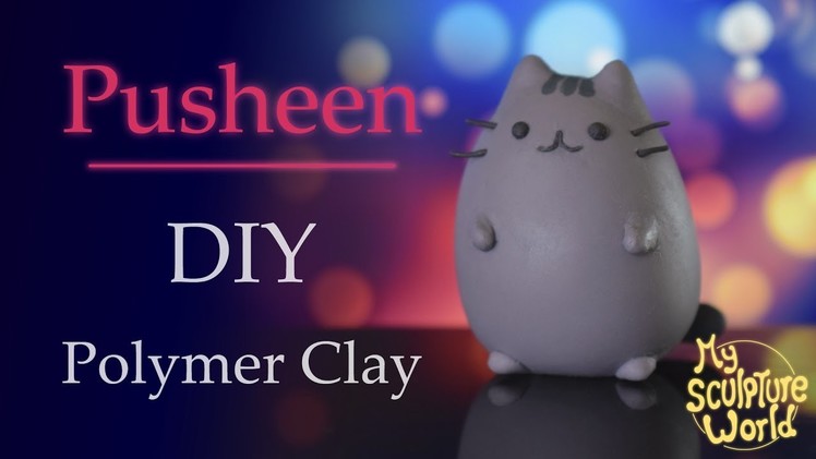 Pusheen (Fancy Costume)| DIY | Polymer Clay | Tutorial