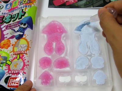 Splatoon Squid Gummy Making Kit DIY Candy