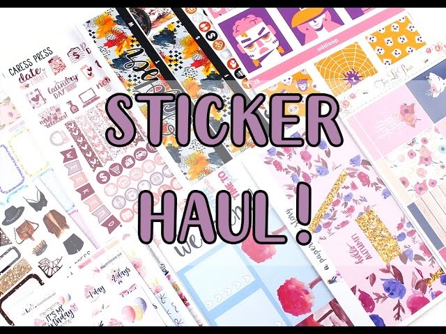 Sticker Haul: Two Lil' Bees, Hello Petite Paper, Caress Press, + more! | MandyPlans