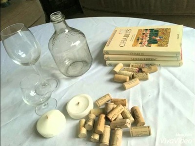 DIY: Wine Cabinet Decor