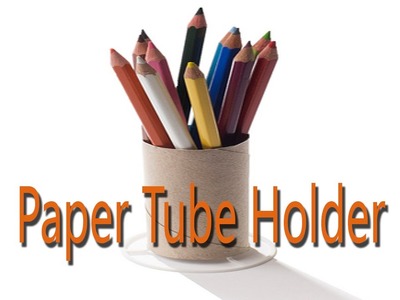 Hand Made Paper Tube Holder | Hand Creativity | Best From Waste Material | Full HD