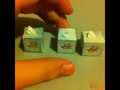 My paper craft angry birds