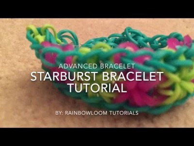 Rainbow Loom Starburst Bracelet Tutorial