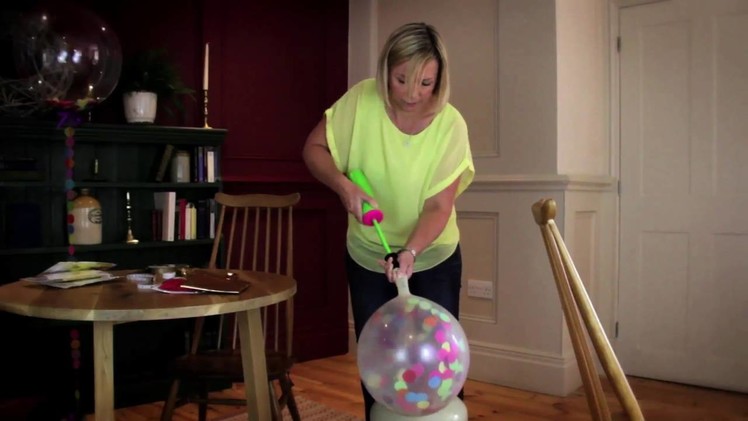 BUBBLEGUM BALLOONS HOW TO VIDEO Confetti Giant