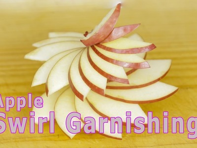 Creative Apple Carving | how to decorate apple | Apple Swirl Garnishing Idea | Creative Art Ideas