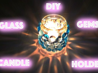 DIY | Glass Jar Candle Holder | Diwali Decor