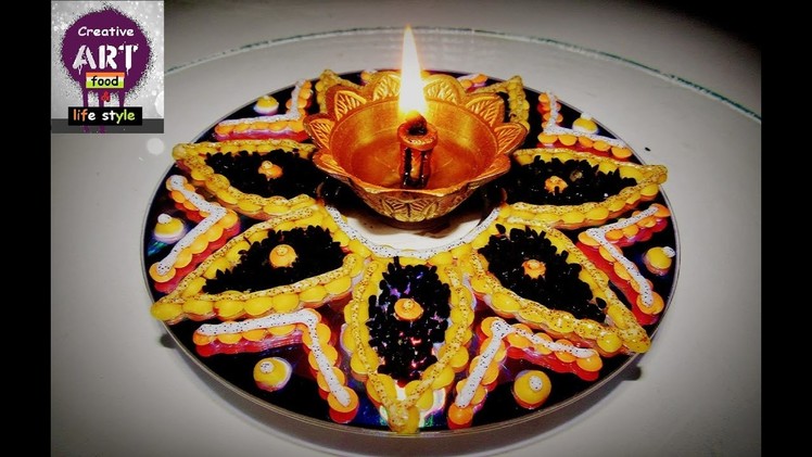 DIY How to make a diya Stand (kitchen special)