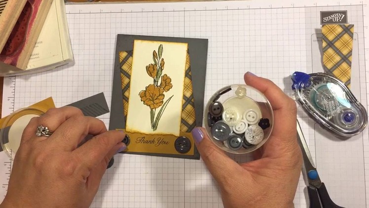 DIY Quick & Easy Card - Stamping 101 Beginner Techniques
