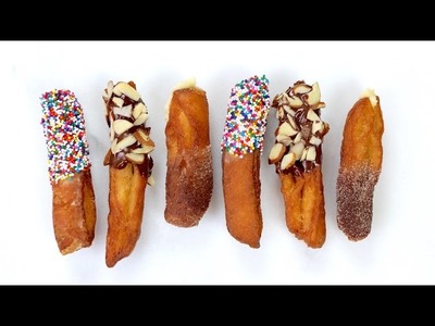 Donut Fries 3 Ways