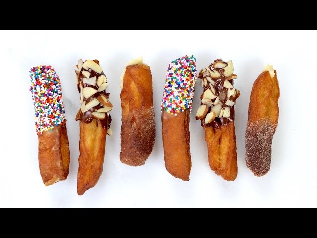 Donut Fries 3 Ways