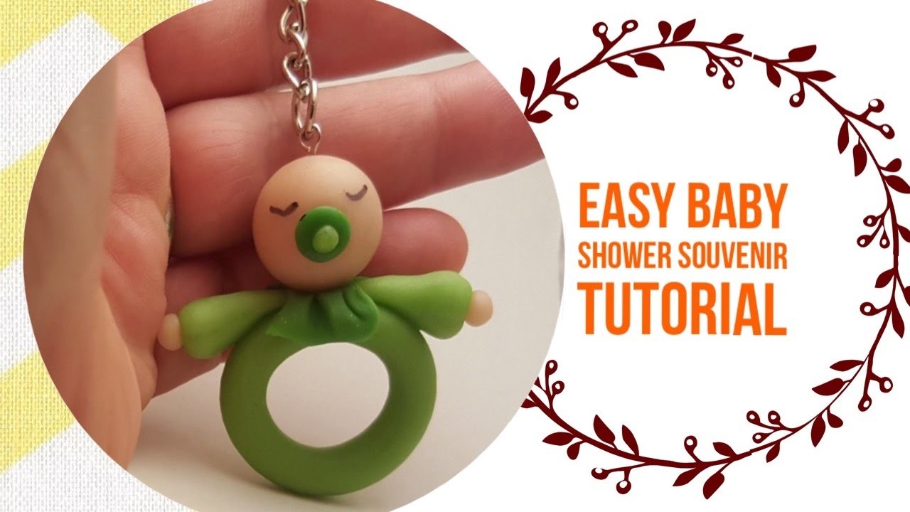 Easy Baby Shower Souvenir DIY - Clay Idea #1