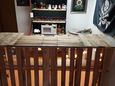 How to build a Pallet Bar for FREE