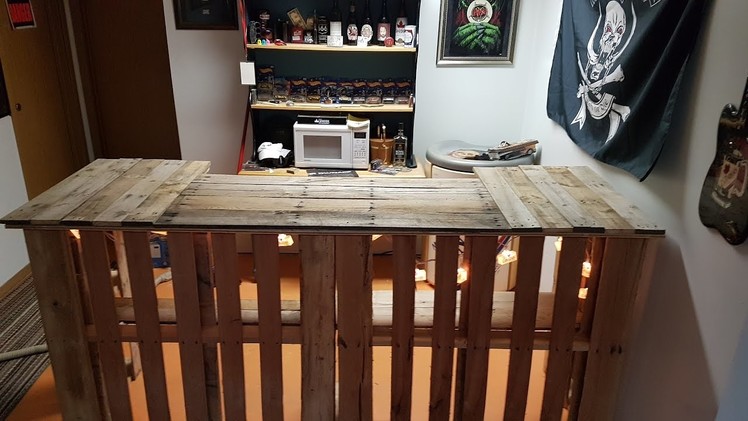 How to build a Pallet Bar for FREE