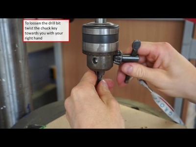 How to change a drill bit