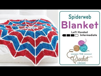 How to Crochet A Blanket: Spiderweb Blanket