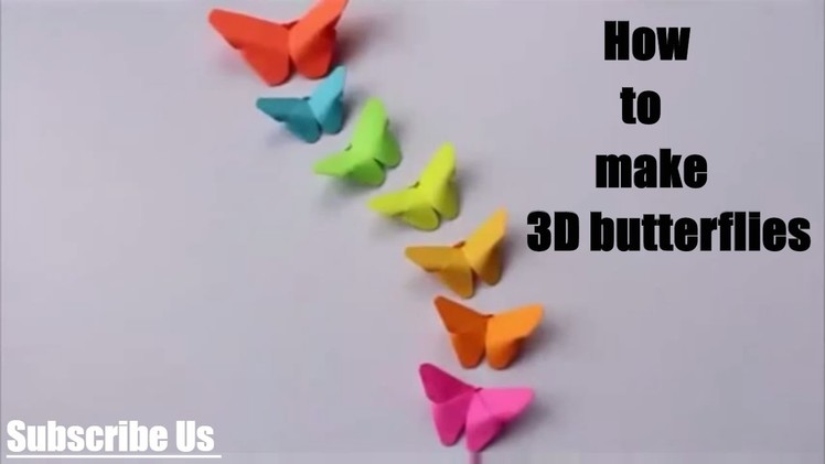 How to do 3D butterfly