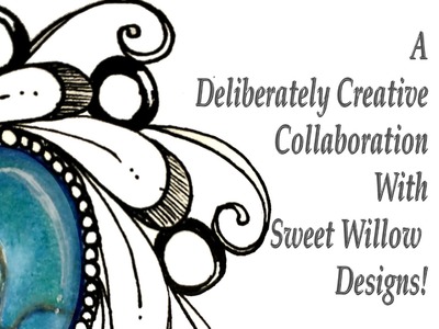 How to Draw a Turquoise Doodlegem -- Collaboration with Sweet Willow Designs