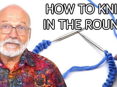 How To Knit In The Round