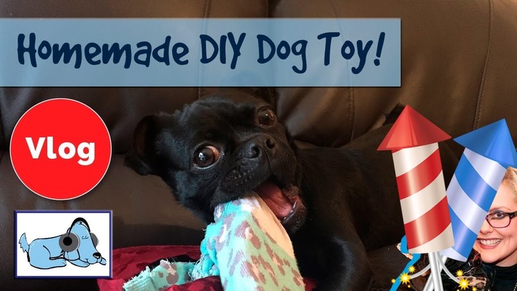 How to Make a DIY Homemade Dog Toy! Easy to Make Dog Toy.