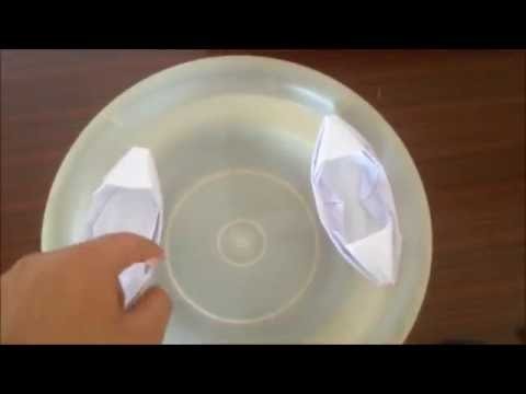 How to make a origami boat that floats