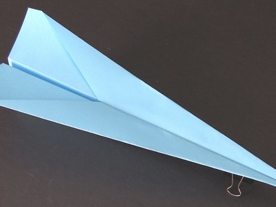 How to Make a Paper Airplane that Flies Far - Best Paper Planes in the World - Super Dart