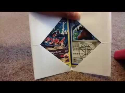 How to make a Pokemon card holder (saves money)
