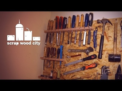 How to make a simple DIY wall tool board
