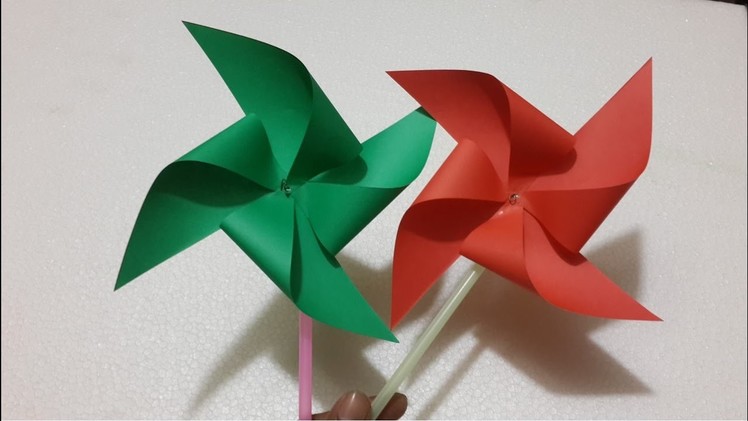 How to make amazing paper windmill - Creative kids life hacks