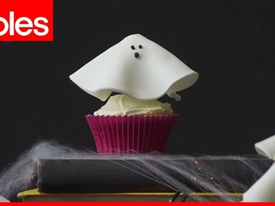 How to make ghost cupcakes