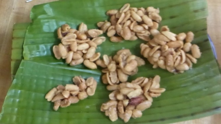 How To Make Nut Cake aka Peanut Drops