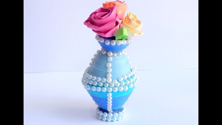How to make Paper Quilling Flowerpot? Do it yourself.