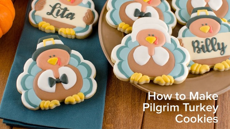 How to Make Pilgrim Turkey Cookies