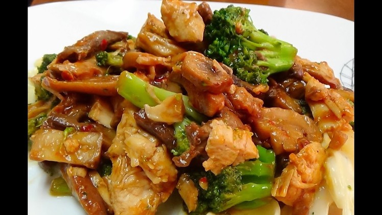How To Recipe for Chicken and Broccoli Stir Fry Dish