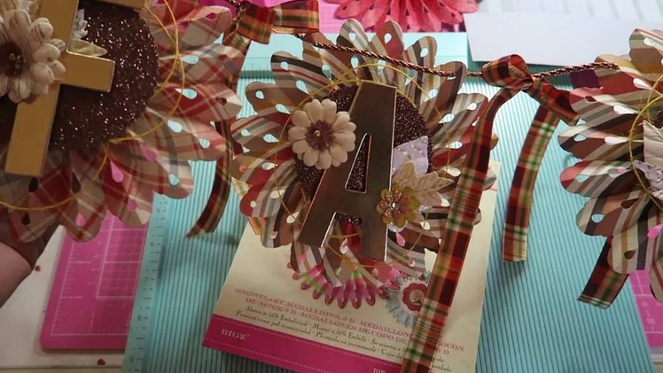How To: Super Easy Tutorial~ ( My Fall Banner) Rosette No Dies Needed!!!