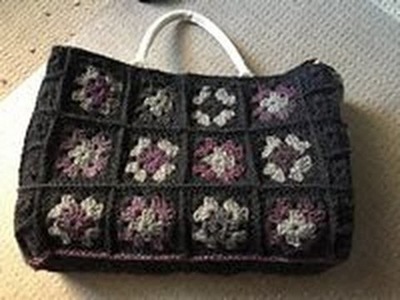 Ophelia Talks about Making a Crochet Shopping Bag (part 2)