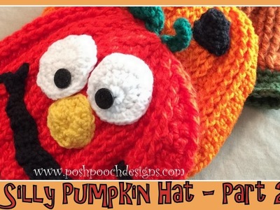 Silly Pumpkin Hat Crochet Pattern - Part 2