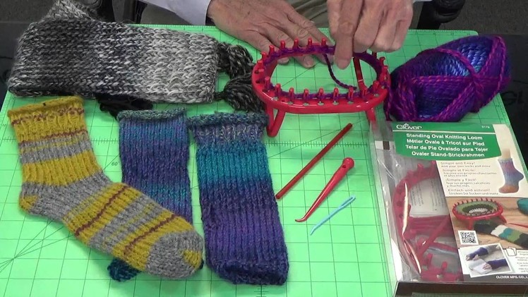 Tool School: Standing Oval Knitting Loom