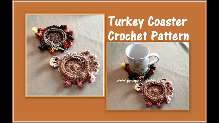 Turkey Coaster Crochet Pattern