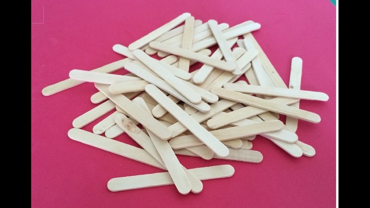 5 Awesome Ideas using Popsicle Sticks [DIY]