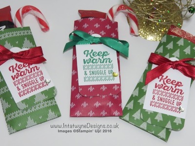 Crafty Christmas Countdown #8   Dinky Treat Pouch Wrapped in Warmth