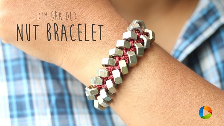 DIY : Braided Nut Bracelet