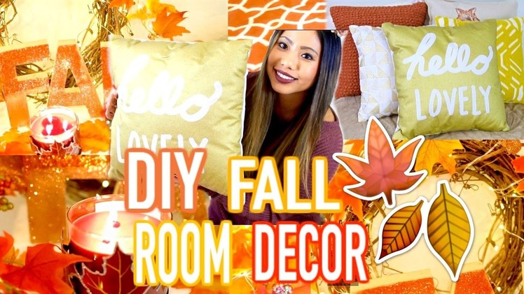 DIY Cozy Fall Room Decor 2016! Easy DIYS & MORE!