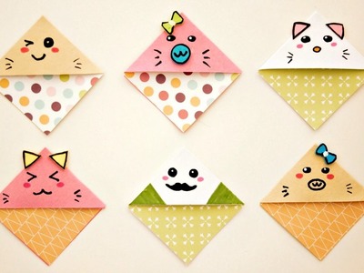 DIY Cute & Easy  Kawaii Bookmarks