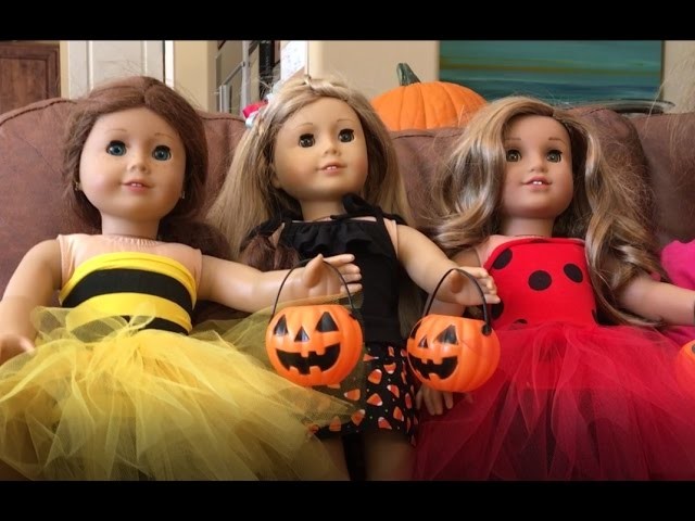 DIY Halloween Costume for American Girl Dolls - 2016
